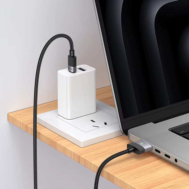 (140 W) Câble de charge rapide USB-C vers MagSafe 3 (2 m) (140 W) Câble de charge rapide USB-C vers MagSafe 3 (2 m)
